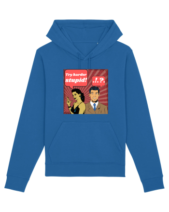 Retro Romance Comic Royal Blue