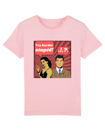 Retro Romance Comic Cotton Pink