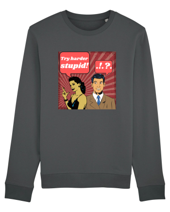 Retro Romance Comic Anthracite