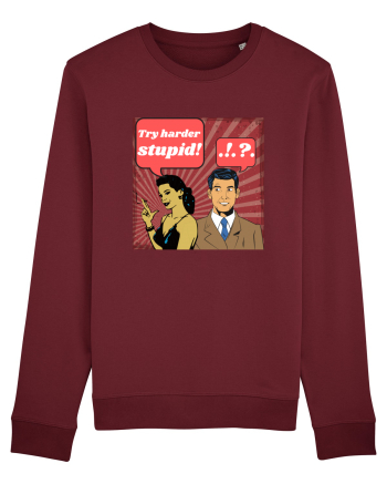 Retro Romance Comic Burgundy