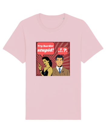 Retro Romance Comic Cotton Pink
