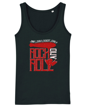 Retro Vintage Rock And Roll Black