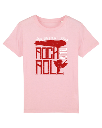 Retro Vintage Rock And Roll Cotton Pink