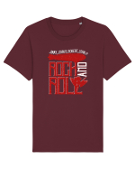 Retro Vintage Rock And Roll Tricou mânecă scurtă Unisex Rocker