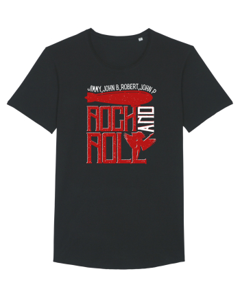Retro Vintage Rock And Roll Black