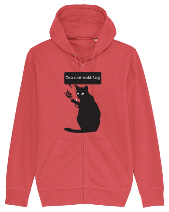 You Saw Nothing Funny Killer Cat Carmine Red