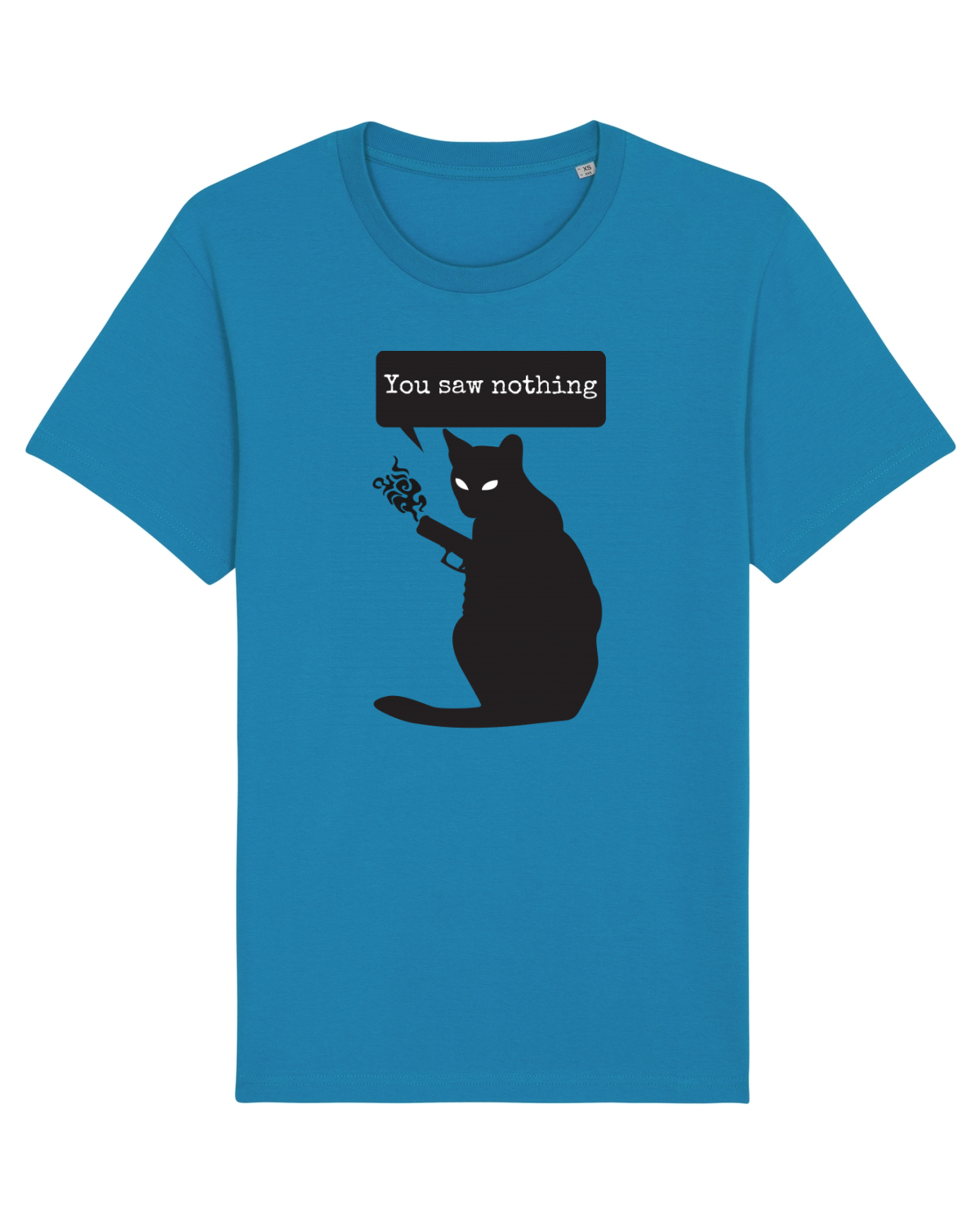 Tricou mânecă scurtă Unisex Rocker Azur