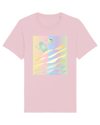 Happy coffee Cotton Pink