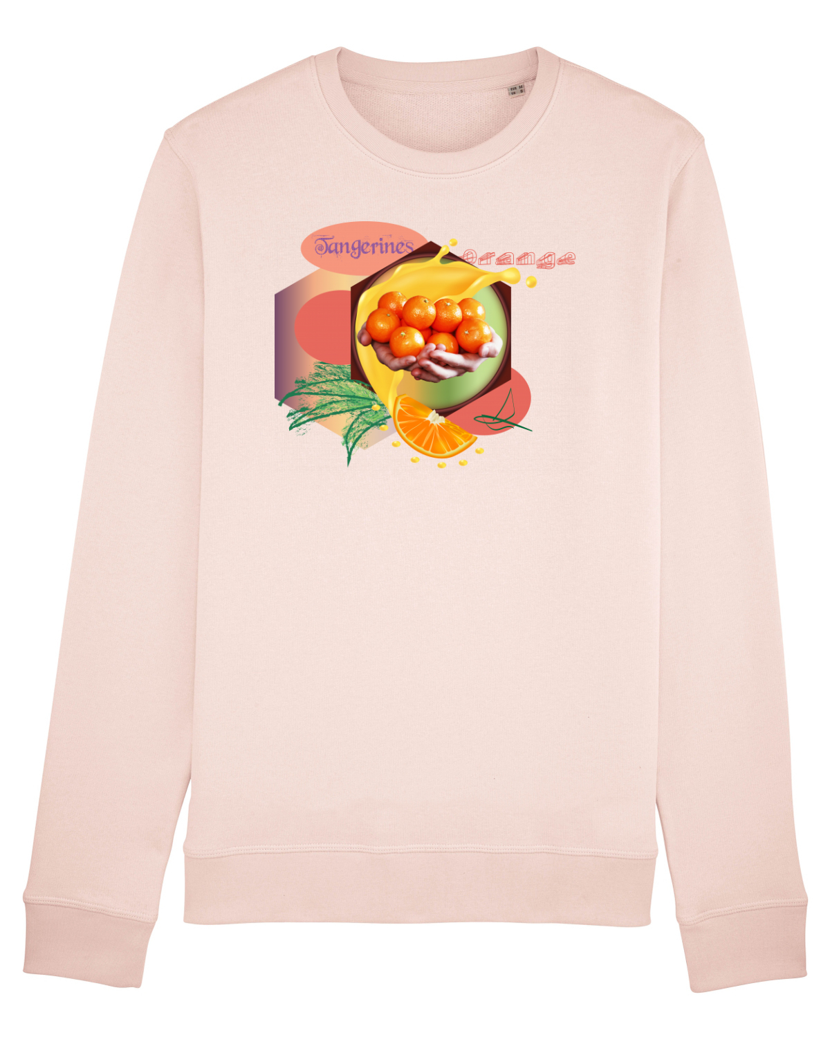 Bluză mânecă lungă Unisex Rise Candy Pink