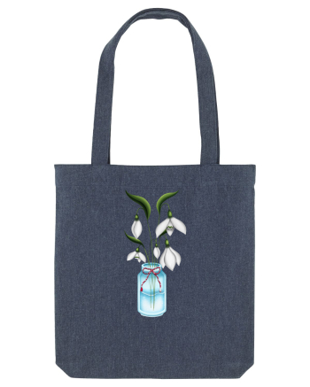 Snowdrops Midnight Blue