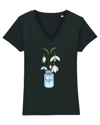 Snowdrops Black