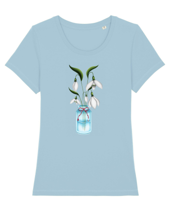 Snowdrops Sky Blue