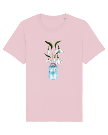Snowdrops Cotton Pink