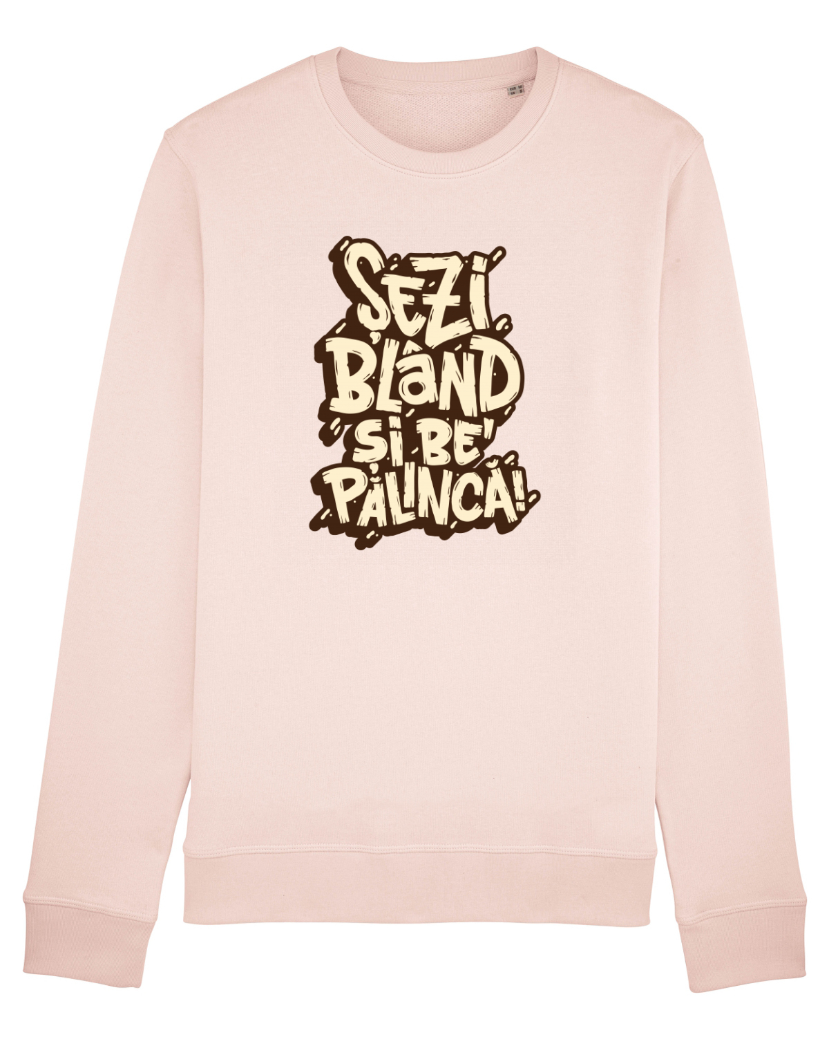 Bluză mânecă lungă Unisex Rise Candy Pink