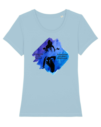 Motorcycle Sky Blue