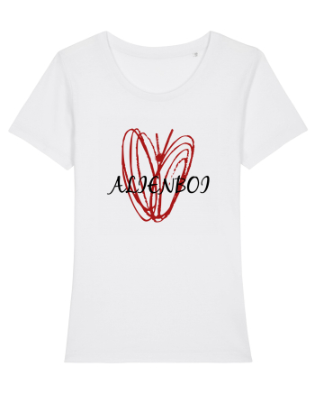 alienboi BUTTERFLY White