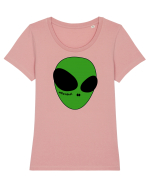 alienboi FACETATT Tricou mânecă scurtă guler larg fitted Damă Expresser