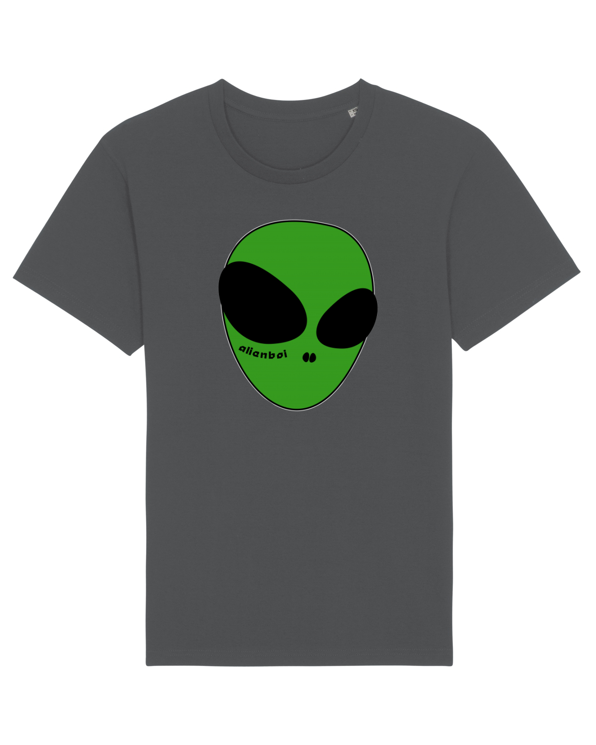 Tricou mânecă scurtă Unisex Rocker Anthracite