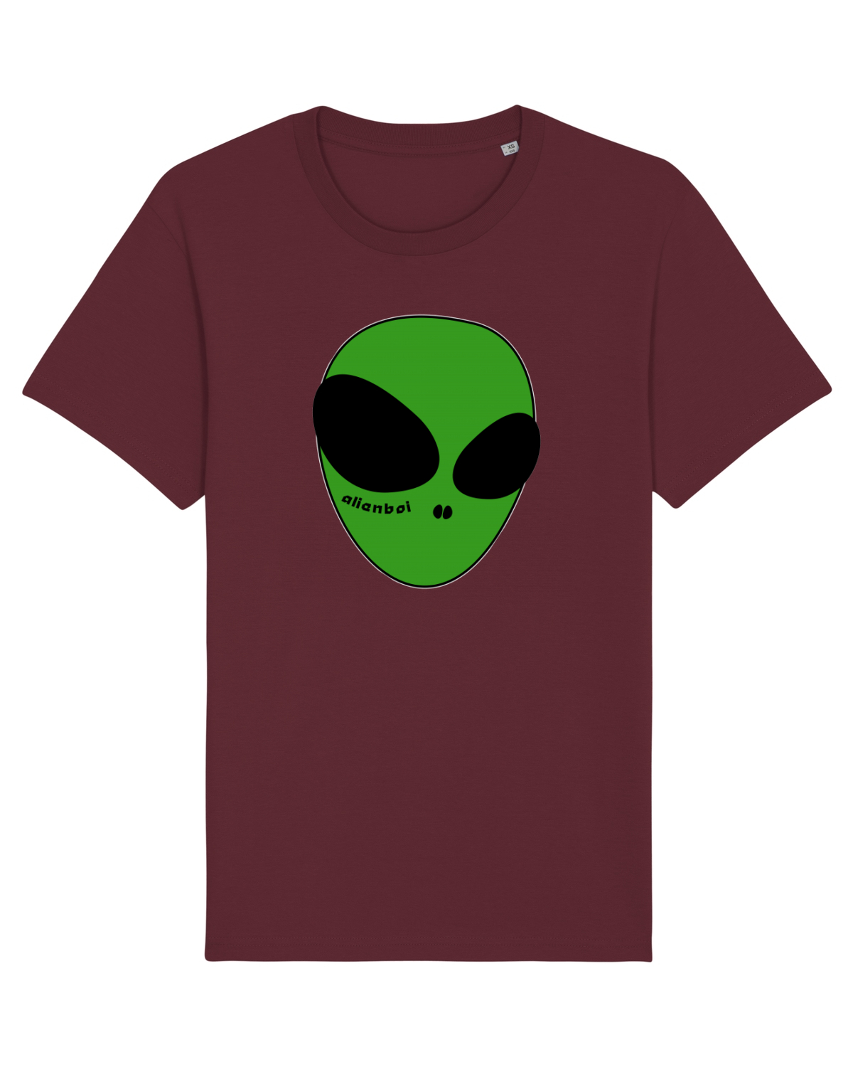 Tricou mânecă scurtă Unisex Rocker Burgundy