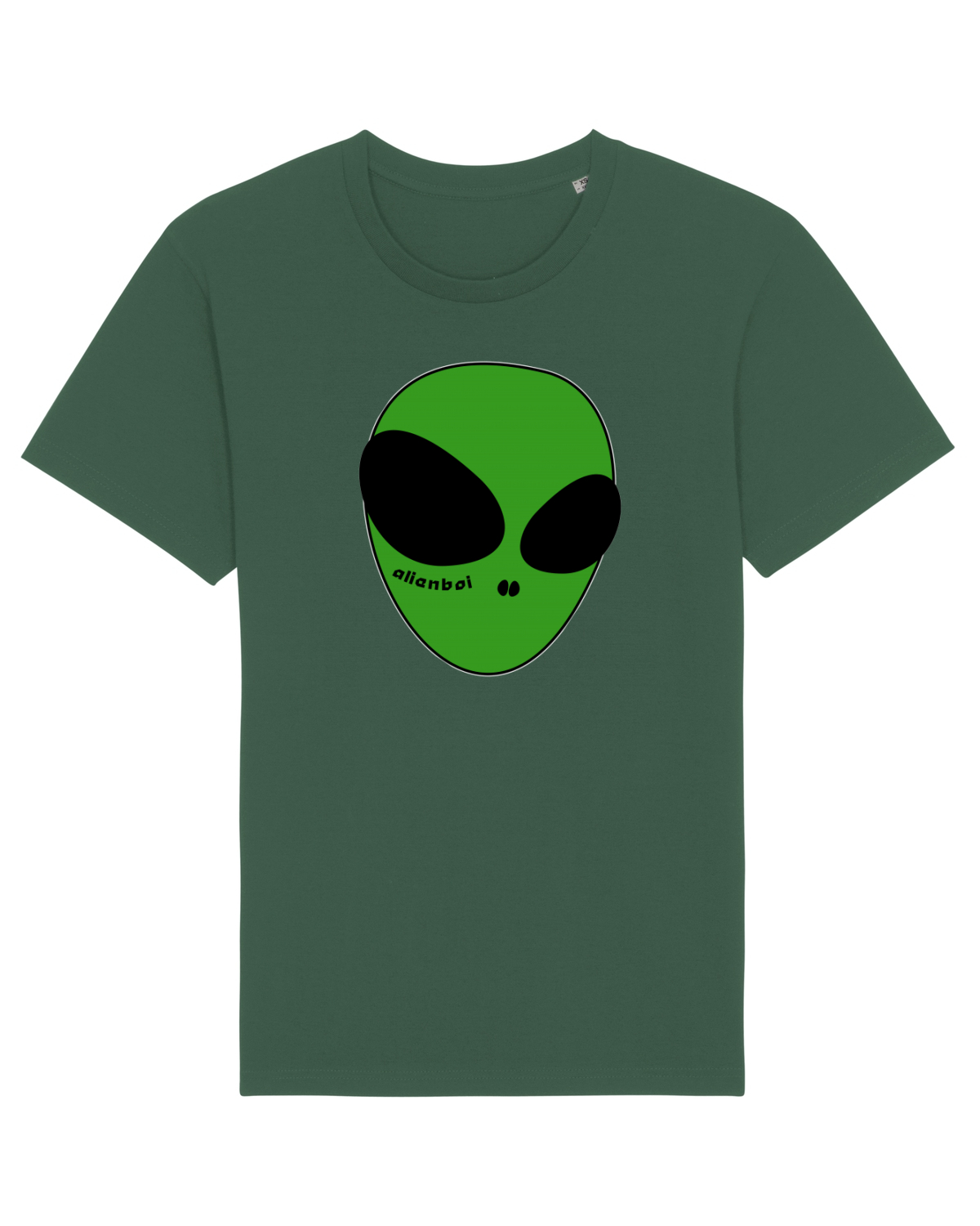 Tricou mânecă scurtă Unisex Rocker Bottle Green