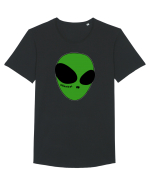 alienboi FACETATT Tricou mânecă scurtă guler larg Bărbat Skater