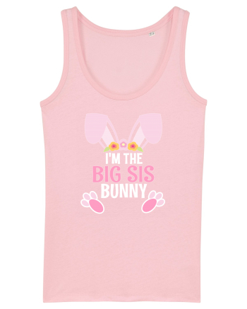 Sora mai mare tricou de Paste. I'm the Big Sis Bunny Cotton Pink
