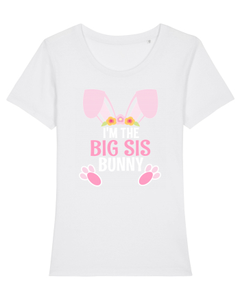 Sora mai mare tricou de Paste. I'm the Big Sis Bunny White