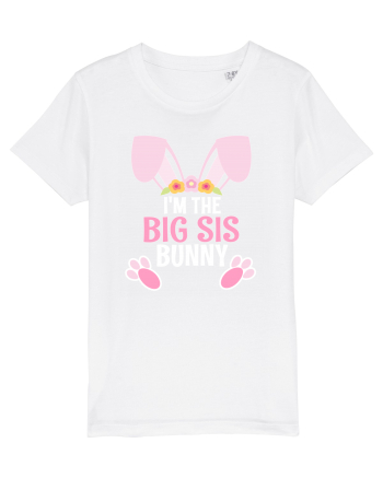 Sora mai mare tricou de Paste. I'm the Big Sis Bunny White