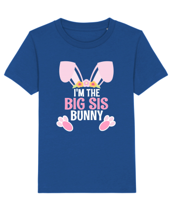 Sora mai mare tricou de Paste. I'm the Big Sis Bunny Majorelle Blue