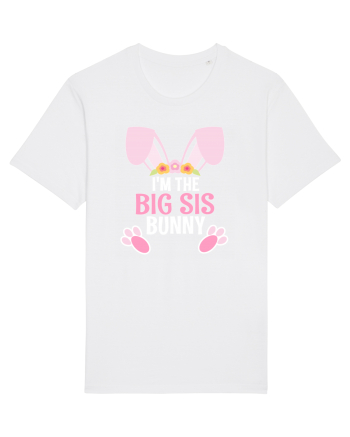 Sora mai mare tricou de Paste. I'm the Big Sis Bunny White