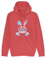 Cadou de Paste pentru tata. I'm the Daddy Bunny Easter Hanorac cu fermoar Unisex Connector