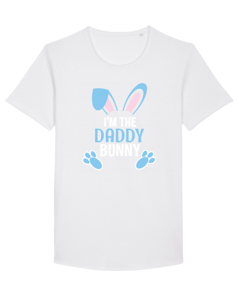 Cadou de Paste pentru tata. I'm the Daddy Bunny Easter White