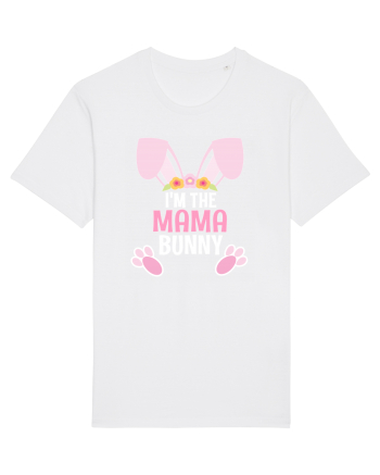 Cadou de Paste pentru mame. I'm the  Mama bunny White