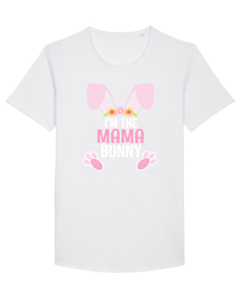 Cadou de Paste pentru mame. I'm the  Mama bunny White