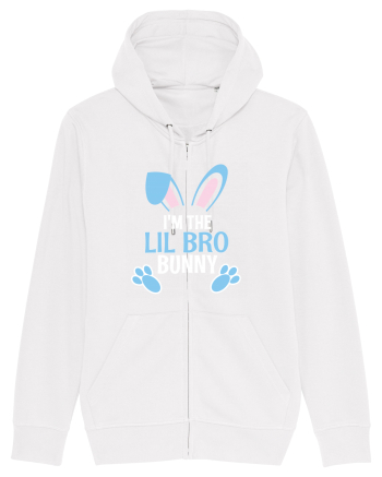 Cadou pentru fratele mai mic de Paste. I'm the Lil Bro Bunny White