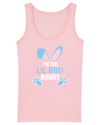 Cadou pentru fratele mai mic de Paste. I'm the Lil Bro Bunny Cotton Pink