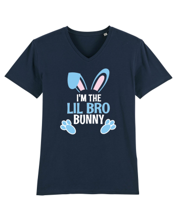 Cadou pentru fratele mai mic de Paste. I'm the Lil Bro Bunny French Navy