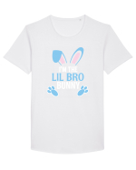 Cadou pentru fratele mai mic de Paste. I'm the Lil Bro Bunny Tricou mânecă scurtă guler larg Bărbat Skater