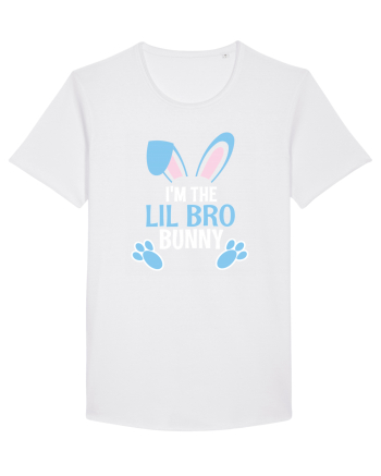 Cadou pentru fratele mai mic de Paste. I'm the Lil Bro Bunny White