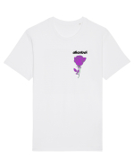 alienboi ROSE Tricou mânecă scurtă Unisex Rocker