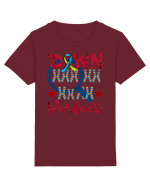World Down 21 Trisomy Day Chromosomes Under Magnifying Glass Tricou mânecă scurtă  Copii Mini Creator