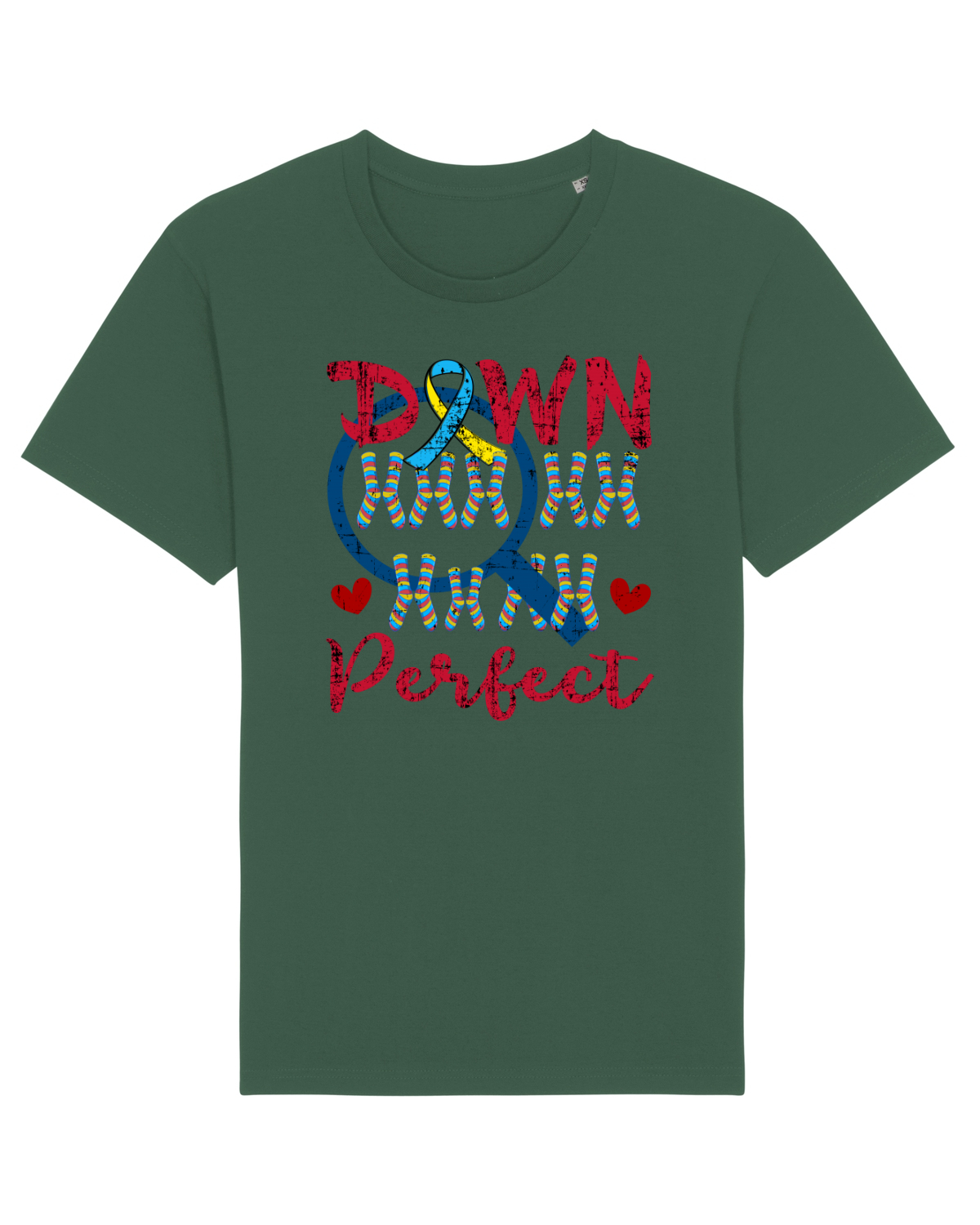 Tricou mânecă scurtă Unisex Rocker Bottle Green