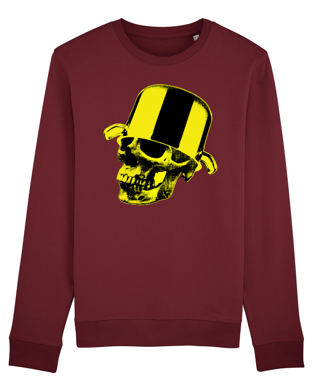 Bluză mânecă lungă Unisex Rise Burgundy