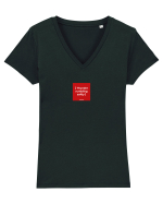 [Thunder rumbling softly] Tricou mânecă scurtă guler V Damă Evoker