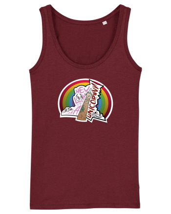 Look, a Unicorn  Burgundy