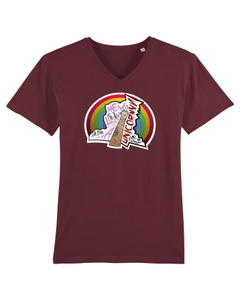 Look, a Unicorn  Burgundy