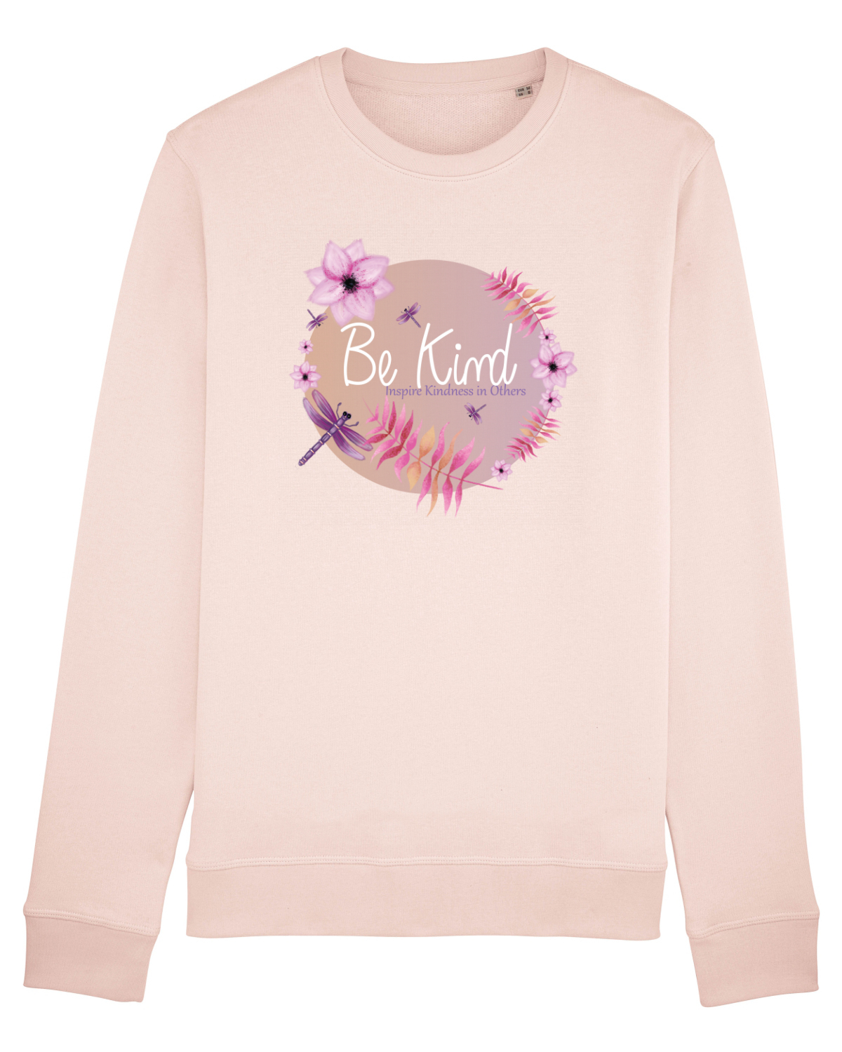 Bluză mânecă lungă Unisex Rise Candy Pink