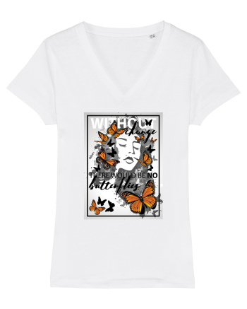 No Butterflies White