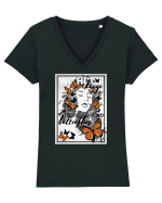 No Butterflies Tricou mânecă scurtă guler V Damă Evoker
