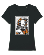 No Butterflies Tricou mânecă scurtă guler larg fitted Damă Expresser